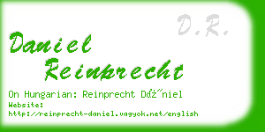 daniel reinprecht business card